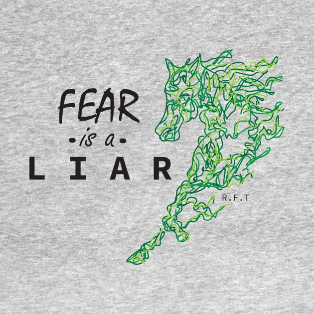 Fear is a Liar by LittlePearlDesigns